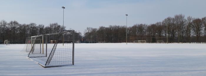 Sluiting sportpark / trainingen tijdens winterstop