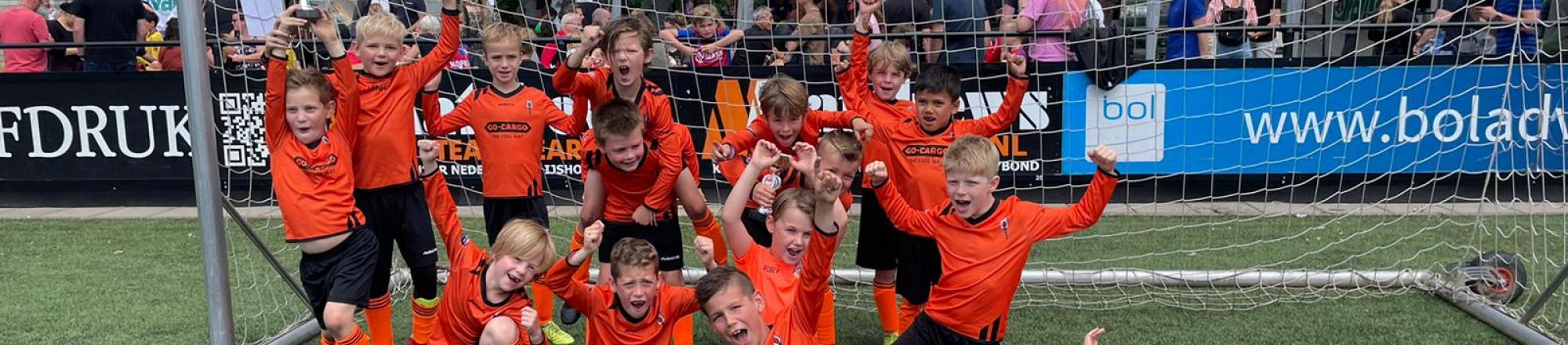 JO8 en JO9 winnaar toernooi Volharding