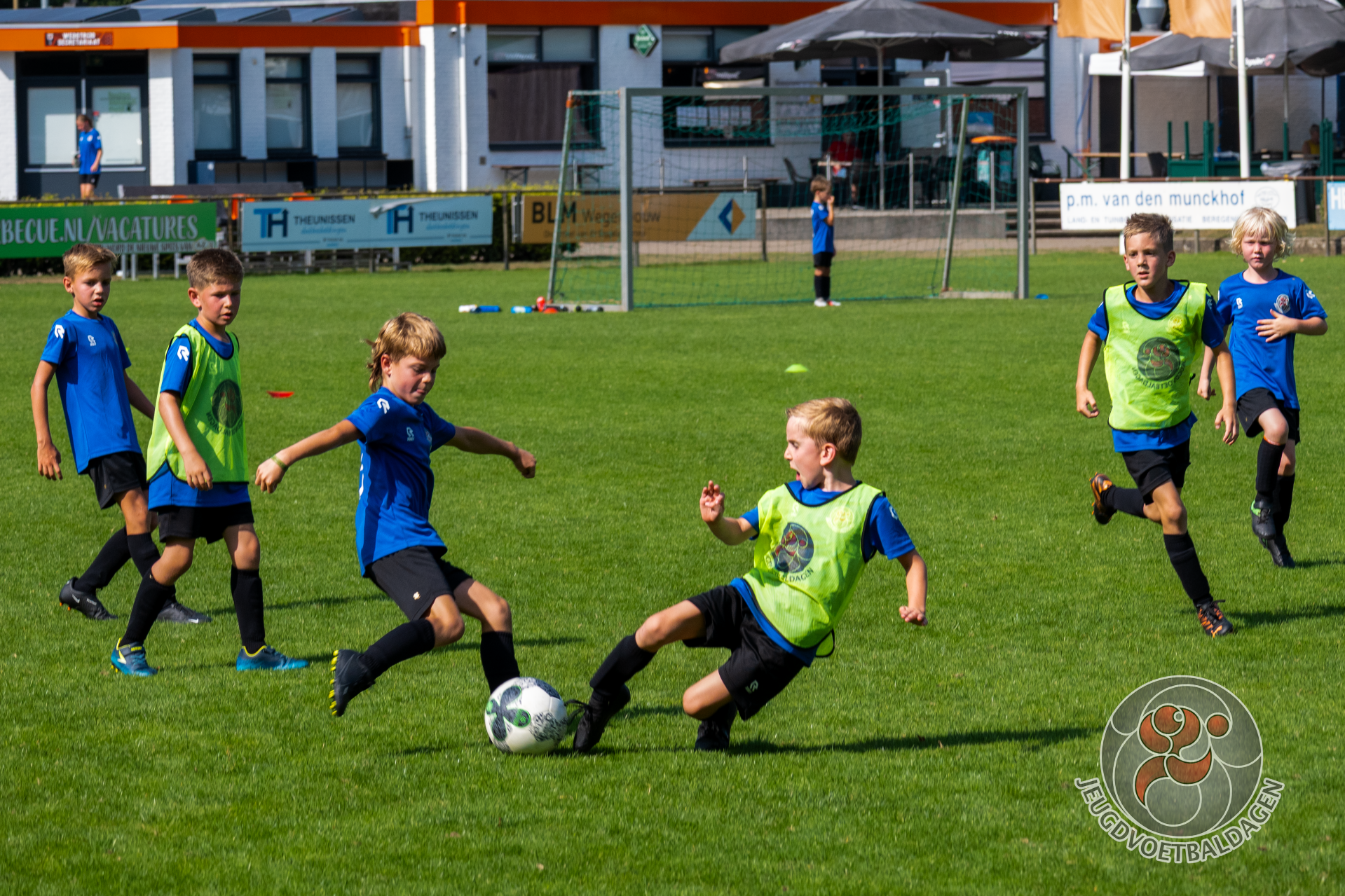 Geslaagde Jeugdvoetbaldagen op ons sportpark