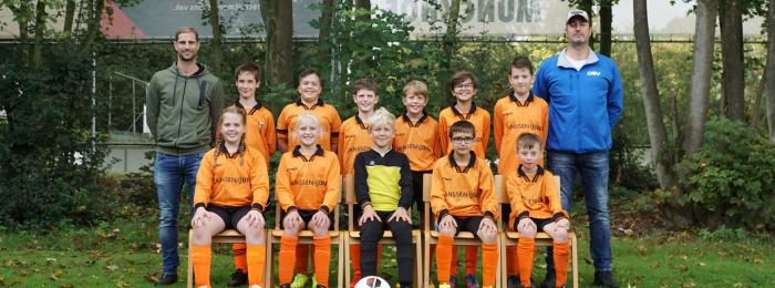 Dominique traint met Arie Boomsma