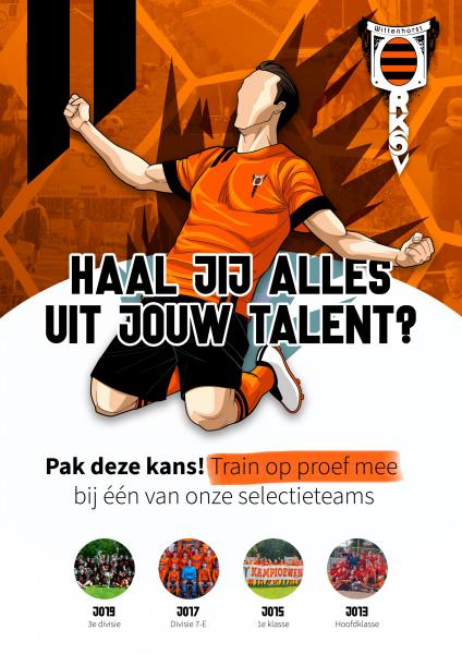 Meer uit jezelf halen? Train mee met onze selectieteams