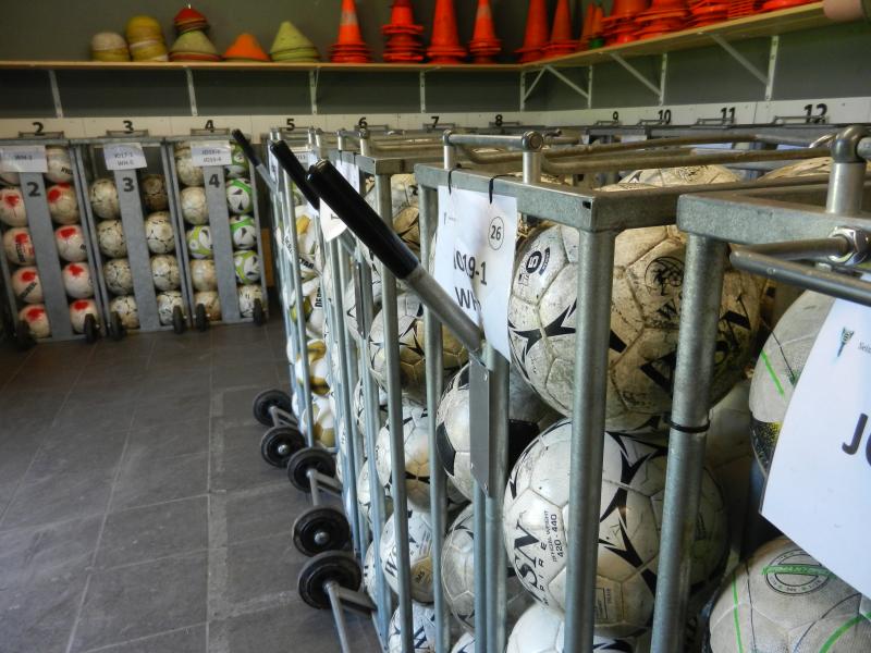 Hervatten trainingen op de grasvelden