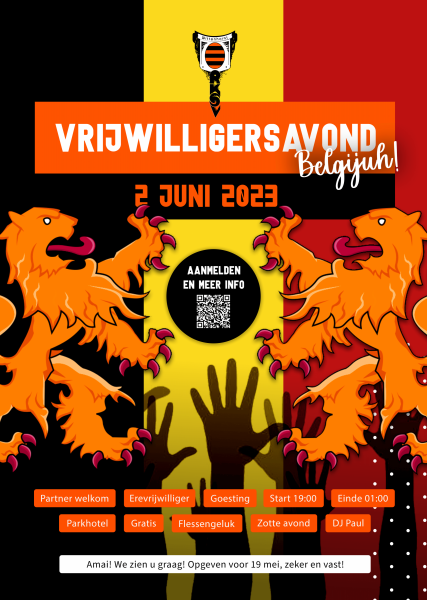 Huldiging jubilerende vrijwilligers tijdens vrijwilligersavond