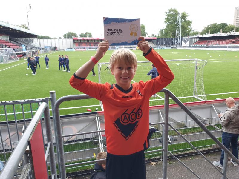 Jeugdspelers Wittenhorst niet in de prijzen bij NK Shoot-Out 2022