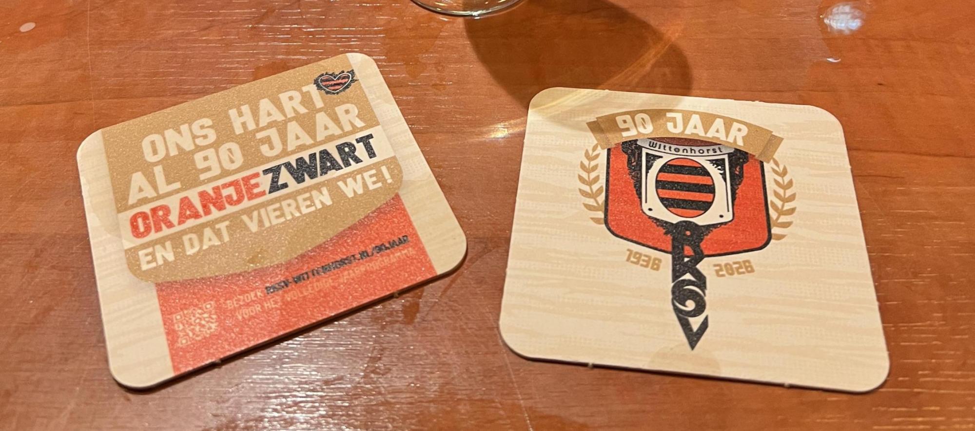 Ons hart al
90 jaar Oranje-Zwart!