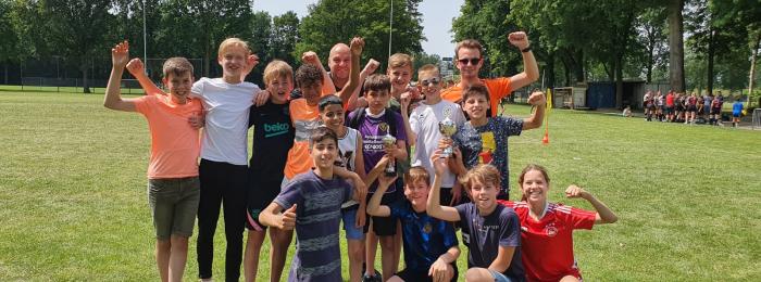 Opnieuw toernooiwinst JO13-1 en JO15-1