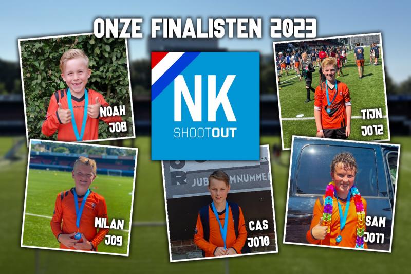 Finalisten scoren op NK Shootout 2023
