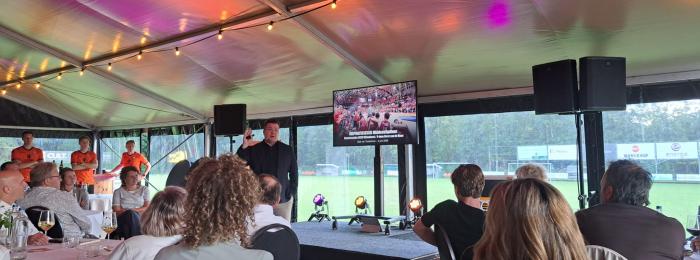 Middenstipdiner brengt sport, ondernemerschap en verbinding samen