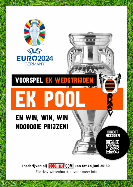 Sponsoren EK Pool: bedankt!