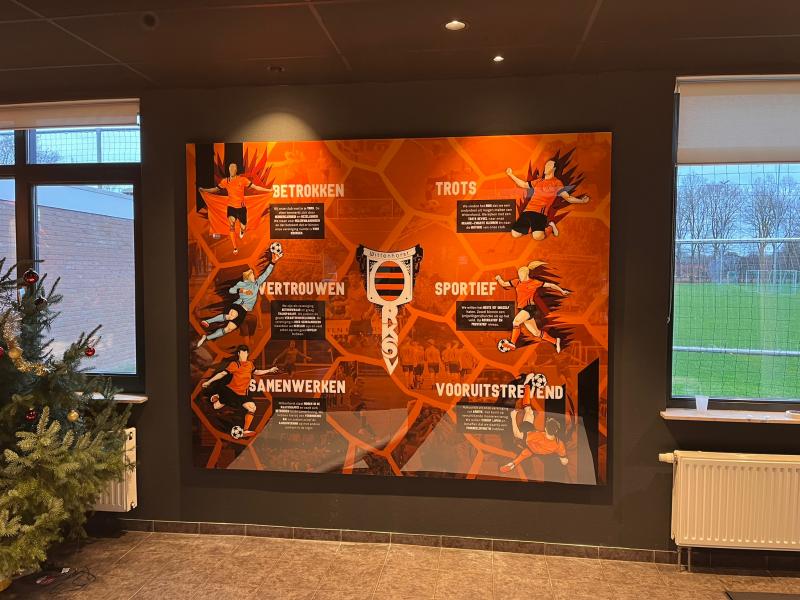 Onthulling kernwaarden Wittenhorst op Nieuwjaarsbal 2023