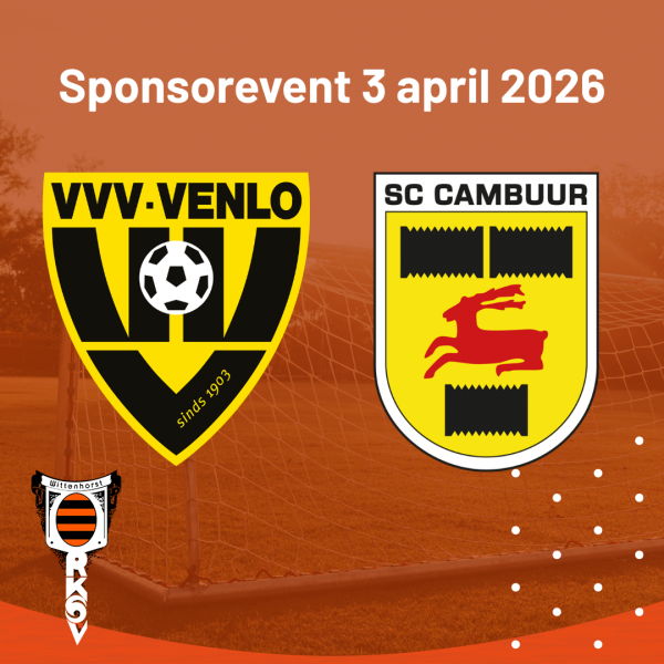 Sponsorevent: Bezoek VVV-Venlo – SC Cambuur