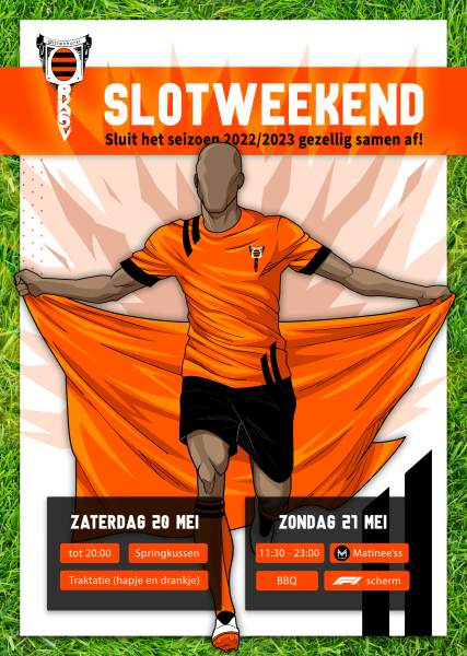 Slotweekend 20 en 21 mei