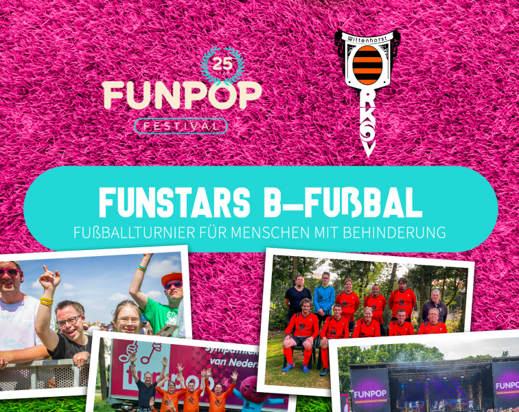 Funpop und Wittenhorst organisieren kostenloses Turnier für Menschen mit Behinderung