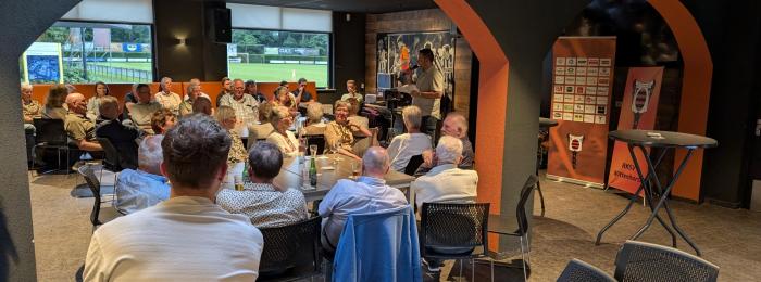 Vrijwilligersavond in eigen kantine: hartverwarmend samenzijn