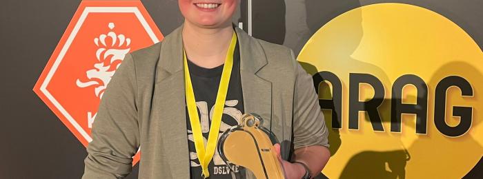 Margo Geurts is Amateurscheidsrechter van het Jaar