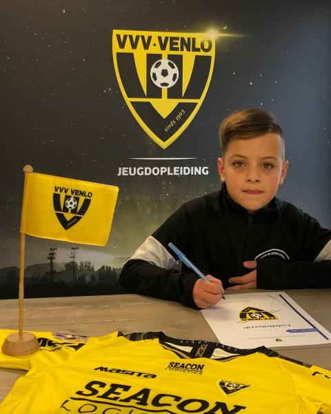 Jeugdspeler Lucca naar VVV-Venlo