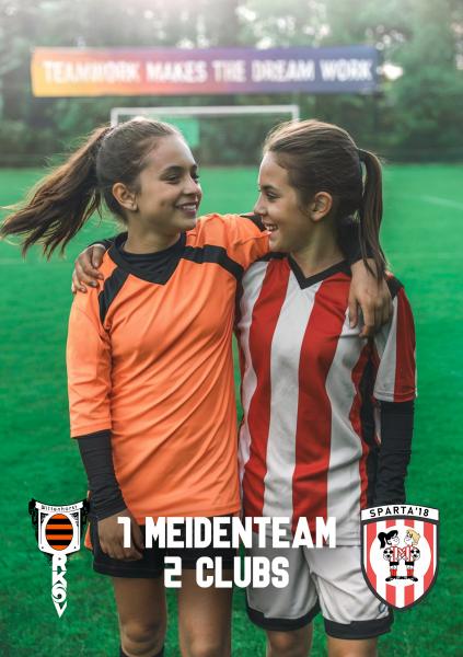 Sparta'18 en Wittenhorst bundelen krachten voor nieuw meidenteam