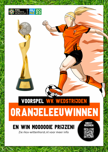 Voorspel wedstrijden Oranjeleeuwinnen en win!