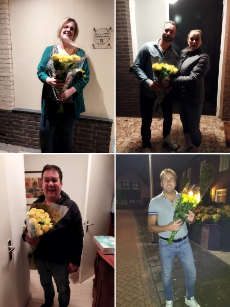 Bedankje voor gestopte vrijwilligers