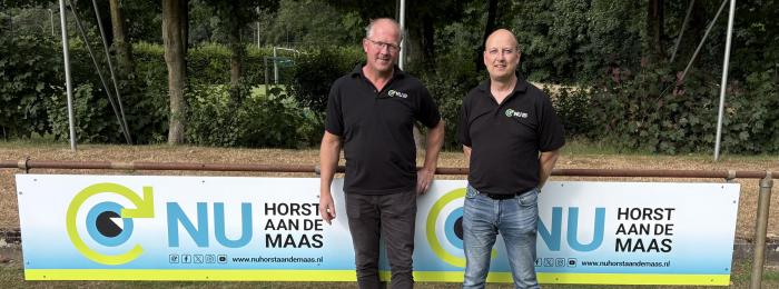 NU Horst aan de Maas verbindt zich als sponsor