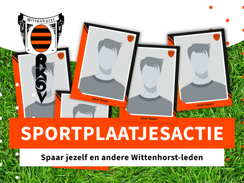 Sportplaatjesactie Wittenhorst bij Albert Heijn Horst