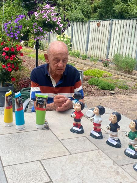 Standenbord klaar voor het nieuwe seizoen