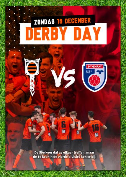 Derby Day tegen SV Venray
