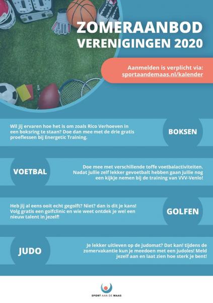 Zomeraanbod verenigingen
