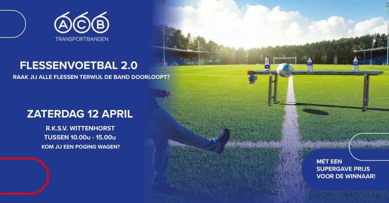 Flessenvoetbal 2.0: ACB Transportbanden Experience