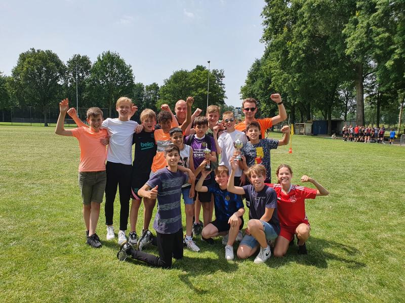 Opnieuw toernooiwinst JO13-1 en JO15-1