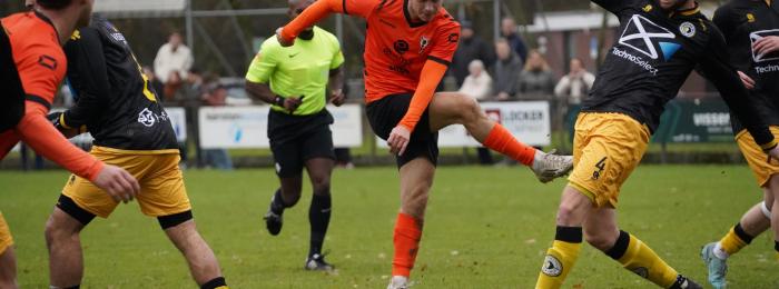 Wittenhorst onderuit tegen hekkensluiter