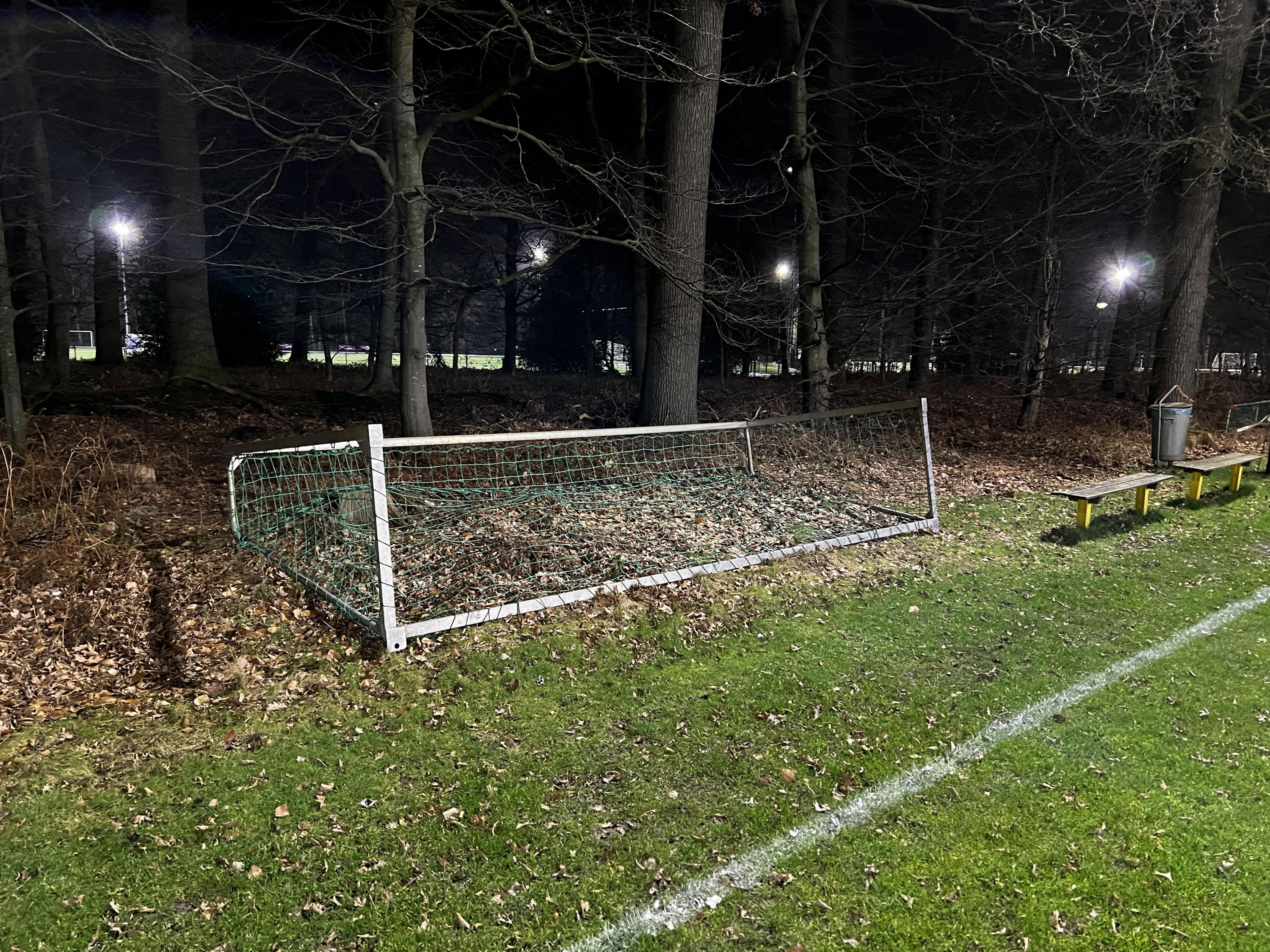 Goals plat neerleggen bij twijfel