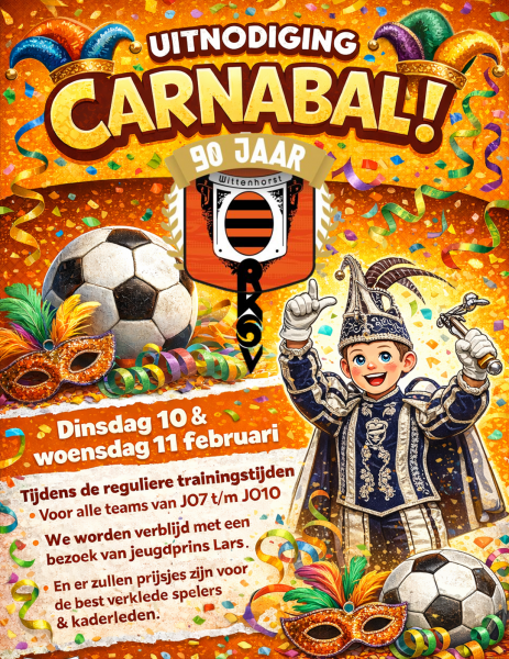 "Carna-bal" carnavalstraining JO7/JO12