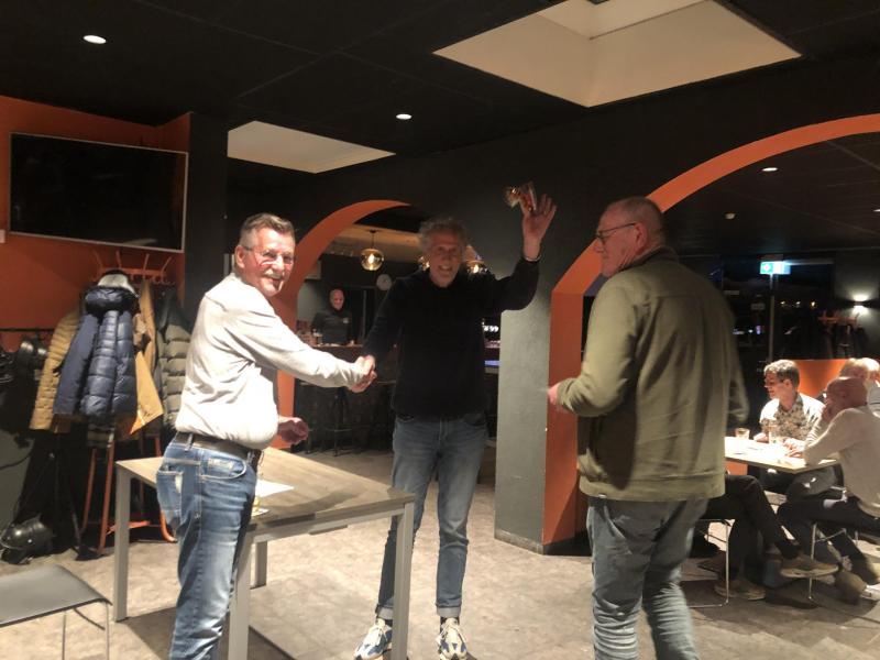 Geslaagde Kruisjasavond in de kantine