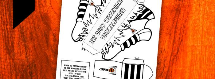 Kleur en vouw jouw Wittenhorst voetbalschoen