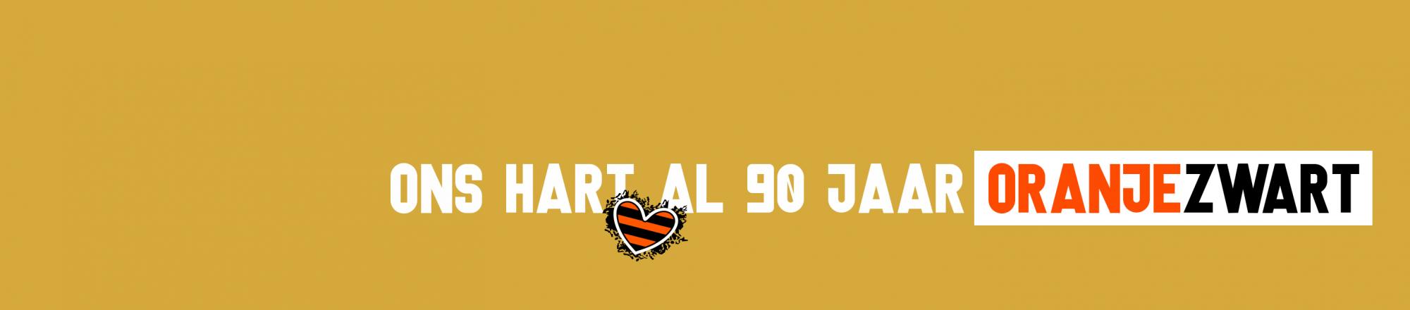 Ons hart al 90 jaar Oranje-Zwart